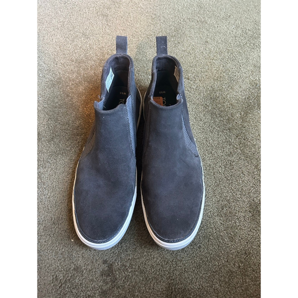 Women's Toms Bryce Gray Suede High Top Sneakers 9.5 - Picture 4 of 8